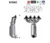 KIA 2851026840 Catalytic Converter